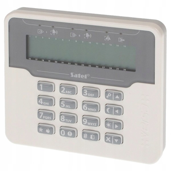 Manipulátor Versa Lcdm-wh Satel Veľký Displej