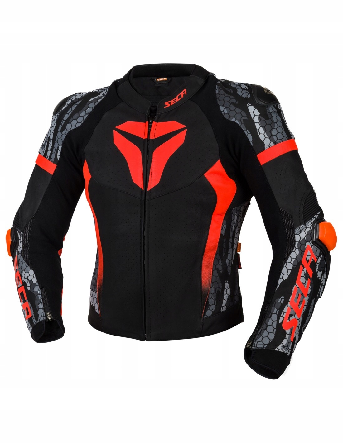 KURTKA MOTOCYKLOWA SRS II RED/CAMO 52 Producent SECA