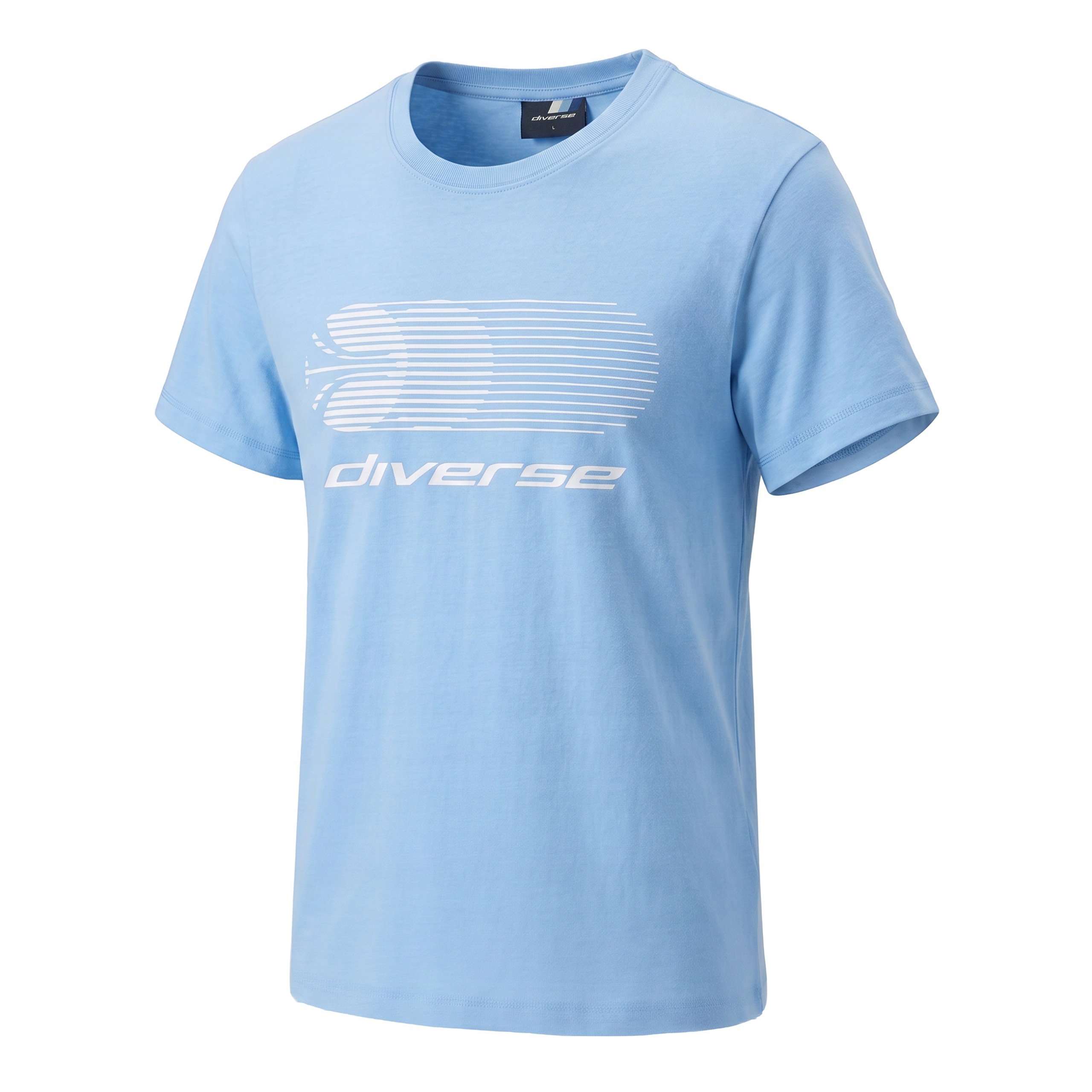 Koszulka męska T-shirt Diverse Open Logo 03 Jasny Niebieski S
