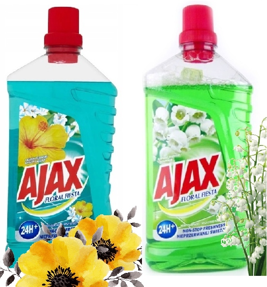 

Zestaw Płyn uniwersalny Ajax 1L mix zapachów