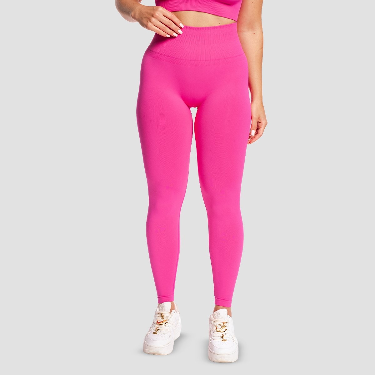 GymBeam Damskie legginsy Sculpt Seamless Rose L