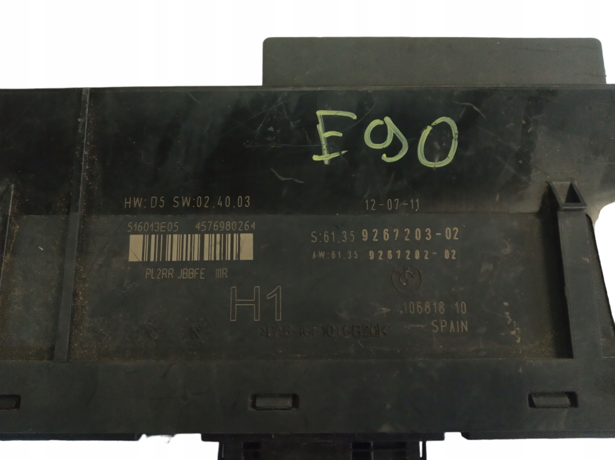 Moduł komfortu BMW E90 926720302 H1 Numer katalogowy części 926720302