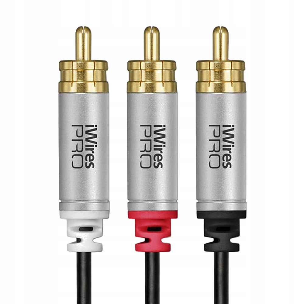 KABEL RCA - 2xRCA DO SUBWOOFERA TYPU Y TECHLINK iWIRES PRO 711043 3m Stan opakowania oryginalne