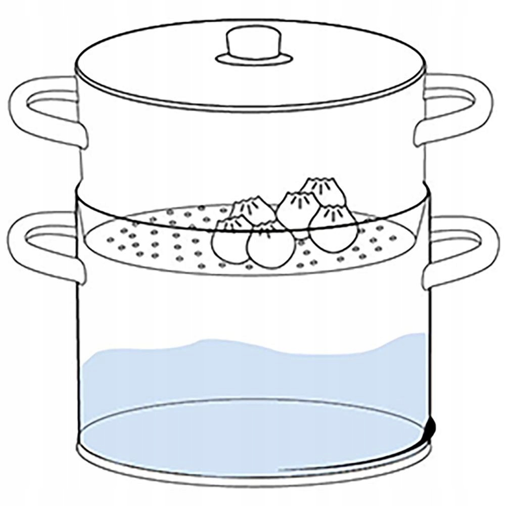 Duży WKŁAD do gotowania na parze parowar sitko nakładka na garnek 26 cm Linia Anett