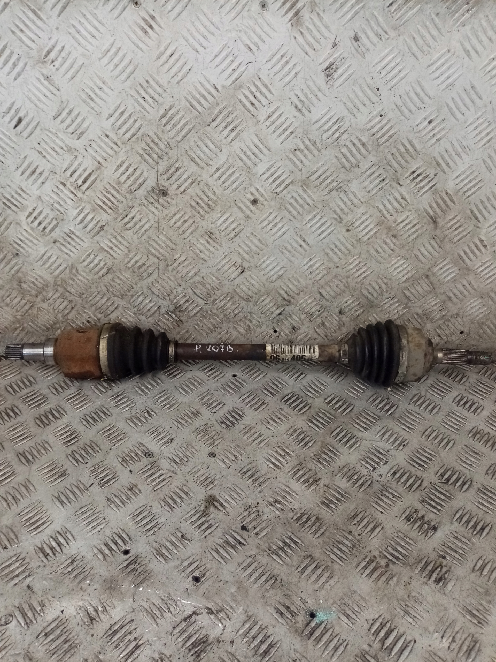 semi-axis semi-axis left front PEUGEOT 207 9651040580