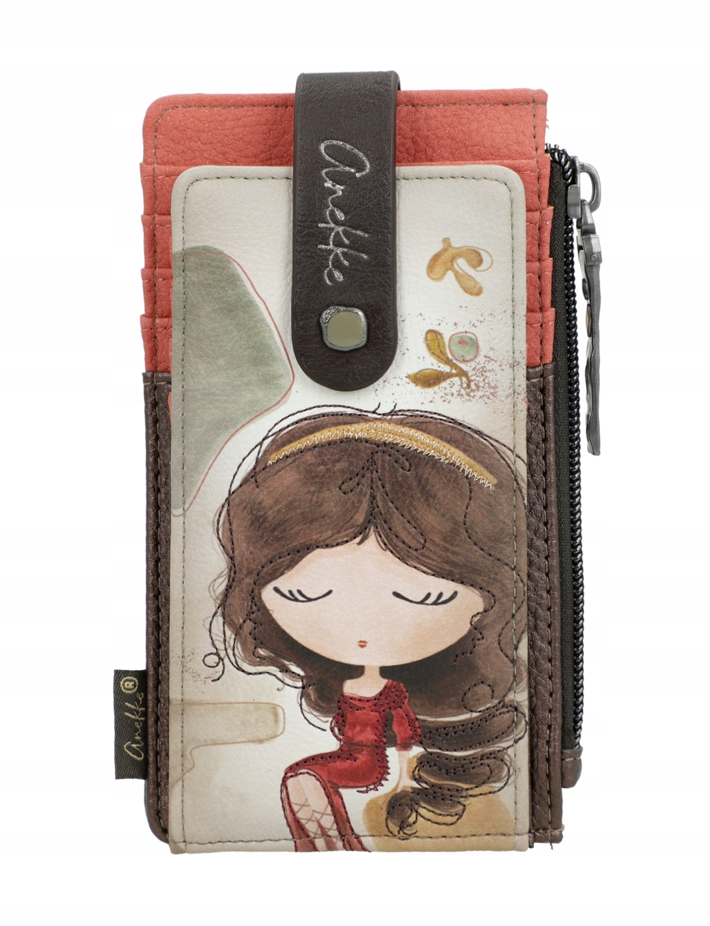 Malá Módní Dámská Peněženka Anekke Muse Pouzdro Na Karty Rfid