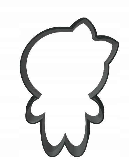 

Foremka wykrawacz pani Ciastek duża głowa Ludzik