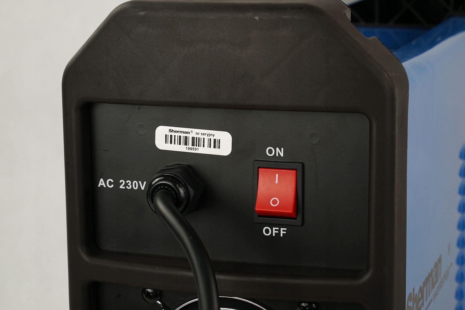 Spawarka Sherman TIG 200 Puls DC HF 200A MMA 230V Model TIG 202P Puls V2 HRSX1