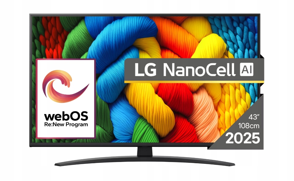 Telewizor Led Lg 43NANO81A3A 43" 4K Uhd Smart 2025