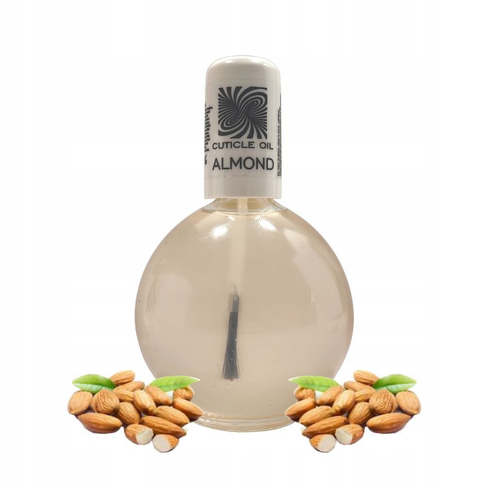 10 Ks olej na nehtovou kůžičku 75 Ml vonné kuličky Almond štětečky s mandlovou příchutí