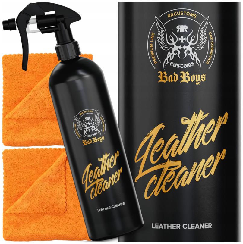 RR CUSTOMS RRC BAD BOYS LEATHER CLEANER 1L ZESTAW DO SKÓRY