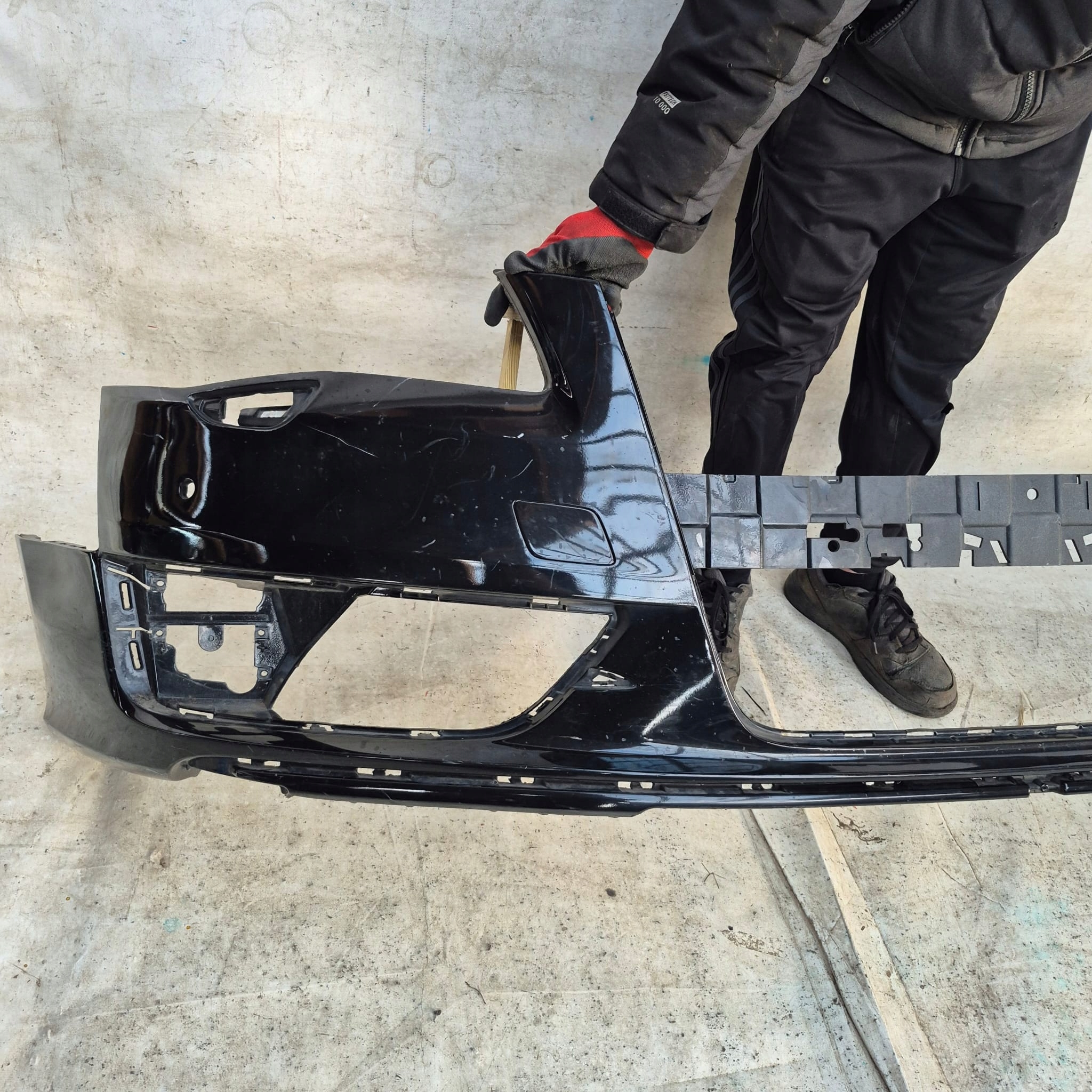 AUDI S8 D4 4H0 10- bumper front front SPR PDC 4H0807437B