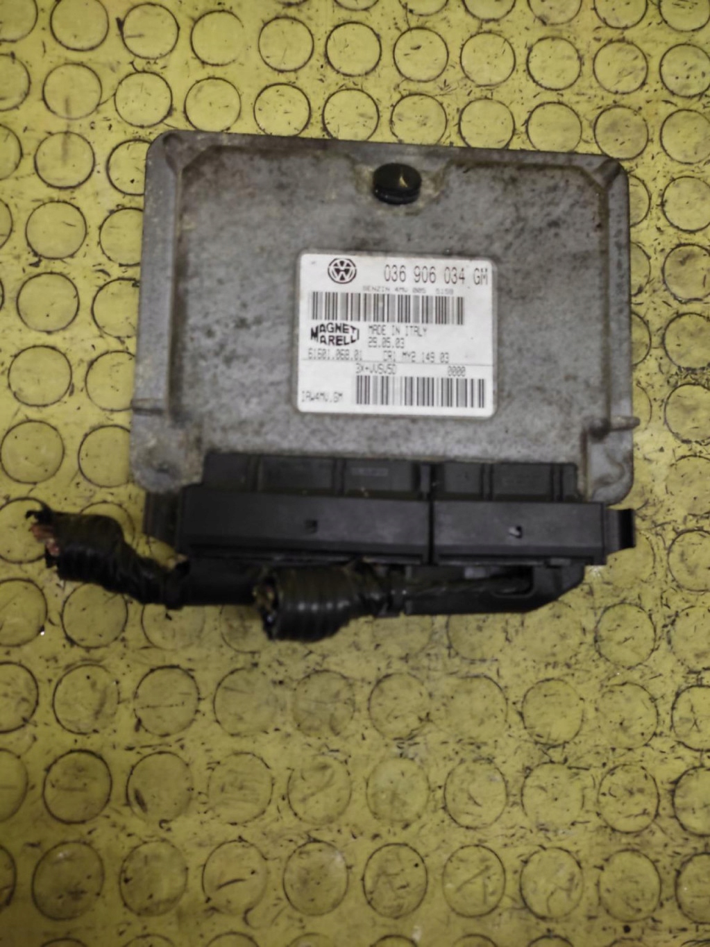 SEAT IBIZA III 1.4 control unit of the engine 036906034GM
