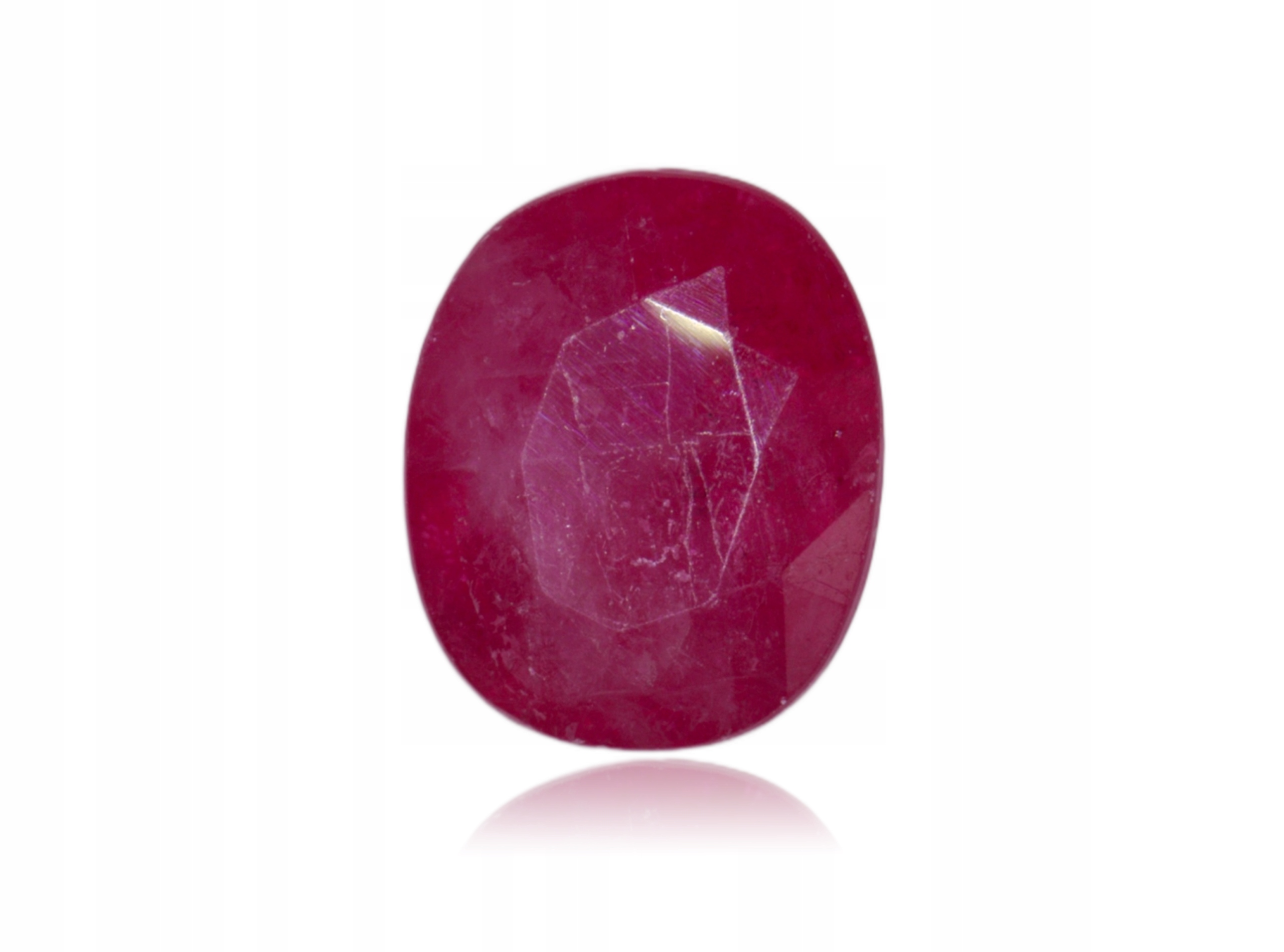 Rubín 0.88ct Ovál Myanmar eCertifikát Wbd