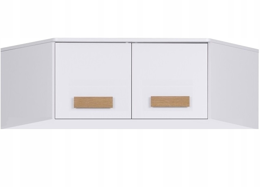 

biała nadstawka do szafy narożnej rogowej Grant 15