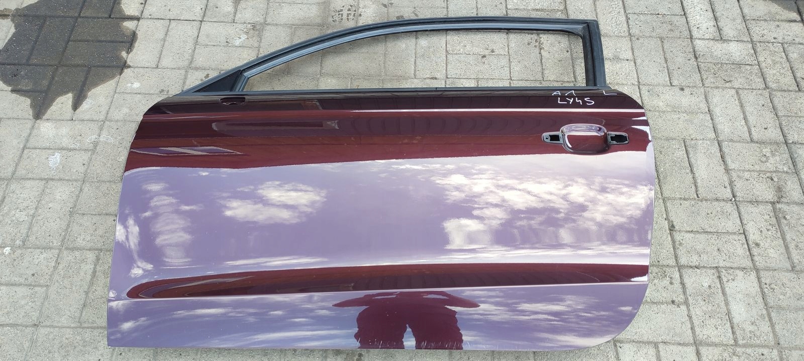 door front front left Audi A1 8X LY4S 3D