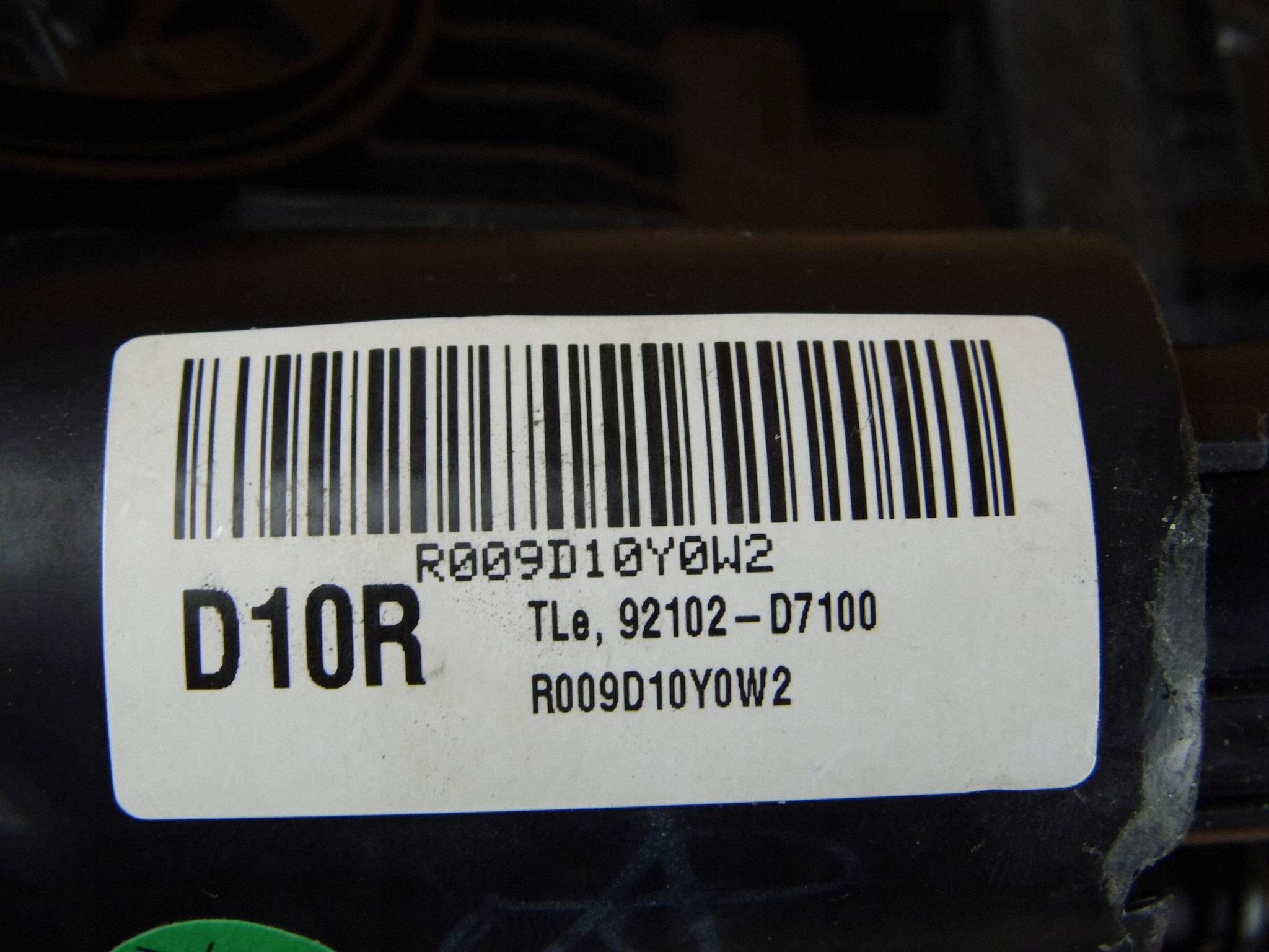 Hyundai Tucson III 2015-2017 light right front front right 92102D7100
