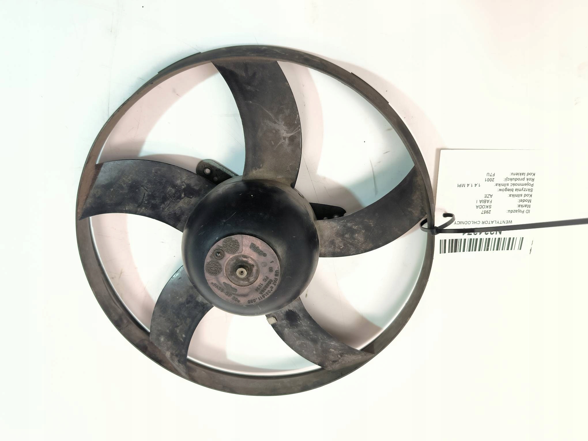 Ventola radiatore 866939A SKODA FABIA e