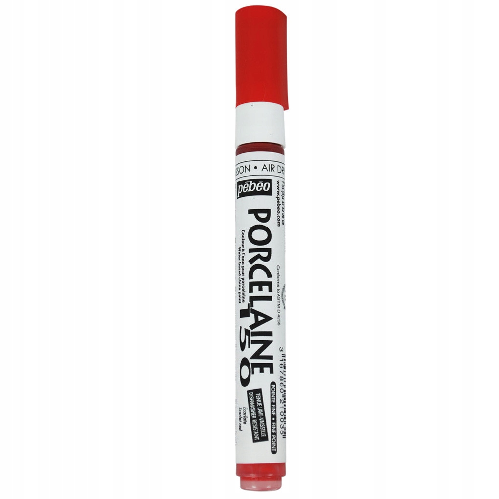 

Marker do porcelany Porcelaine 150 Pébéo Red