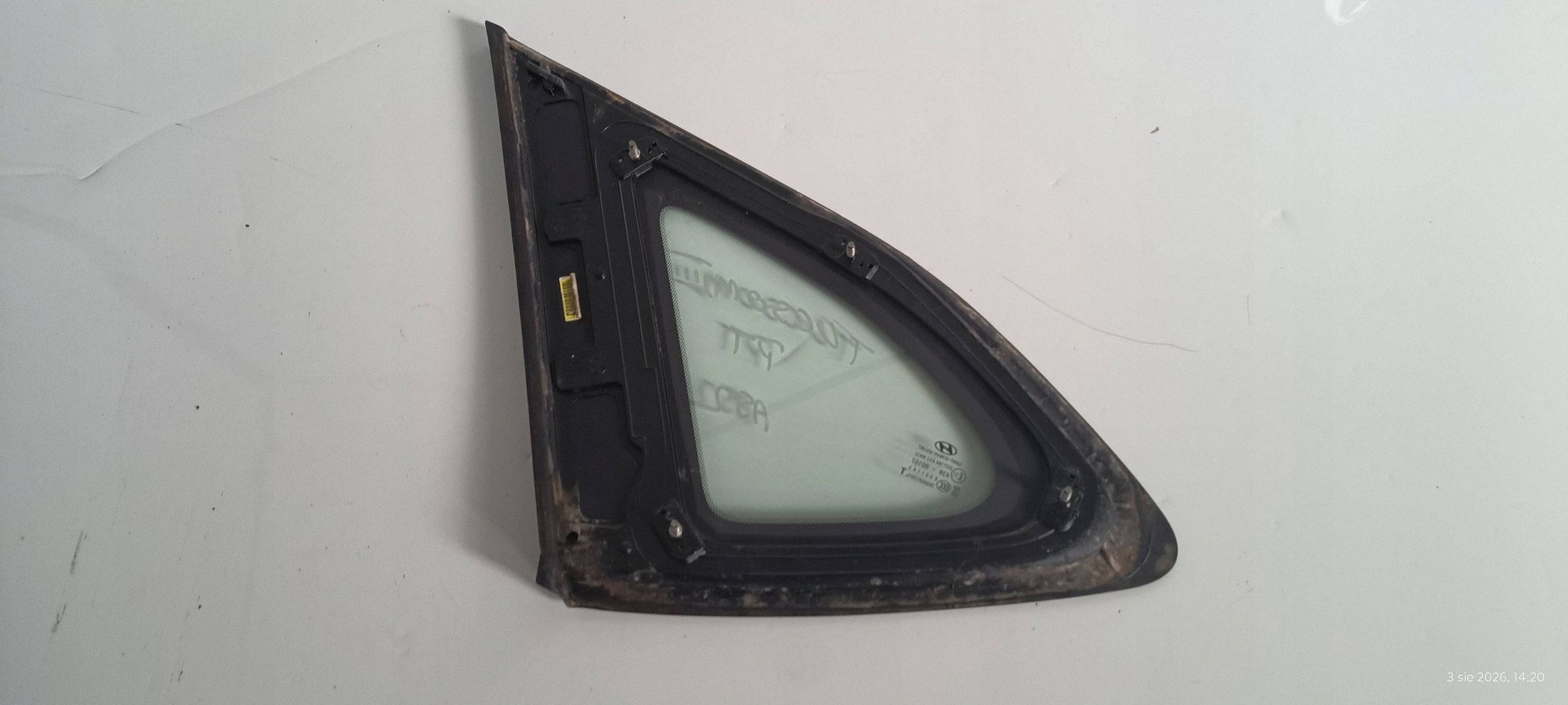 window bodywork right rear part HYUNDAI TUCSON III 15