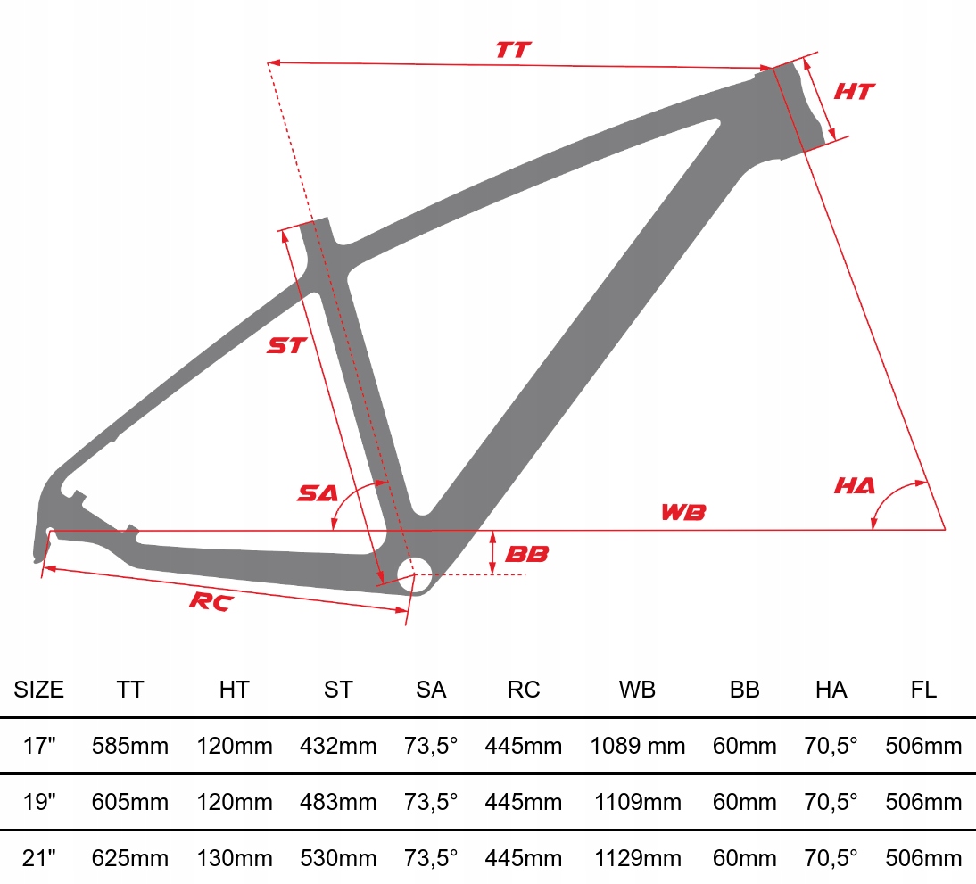 RAMA MTB -29" MOSSO MOD.2902 ODYSSEY 19" Stan opakowania zastępcze