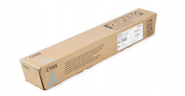 Toner Ricoh Mp C5502 841686 841758 842023 Cyan Originál MPC4502 MPC5502