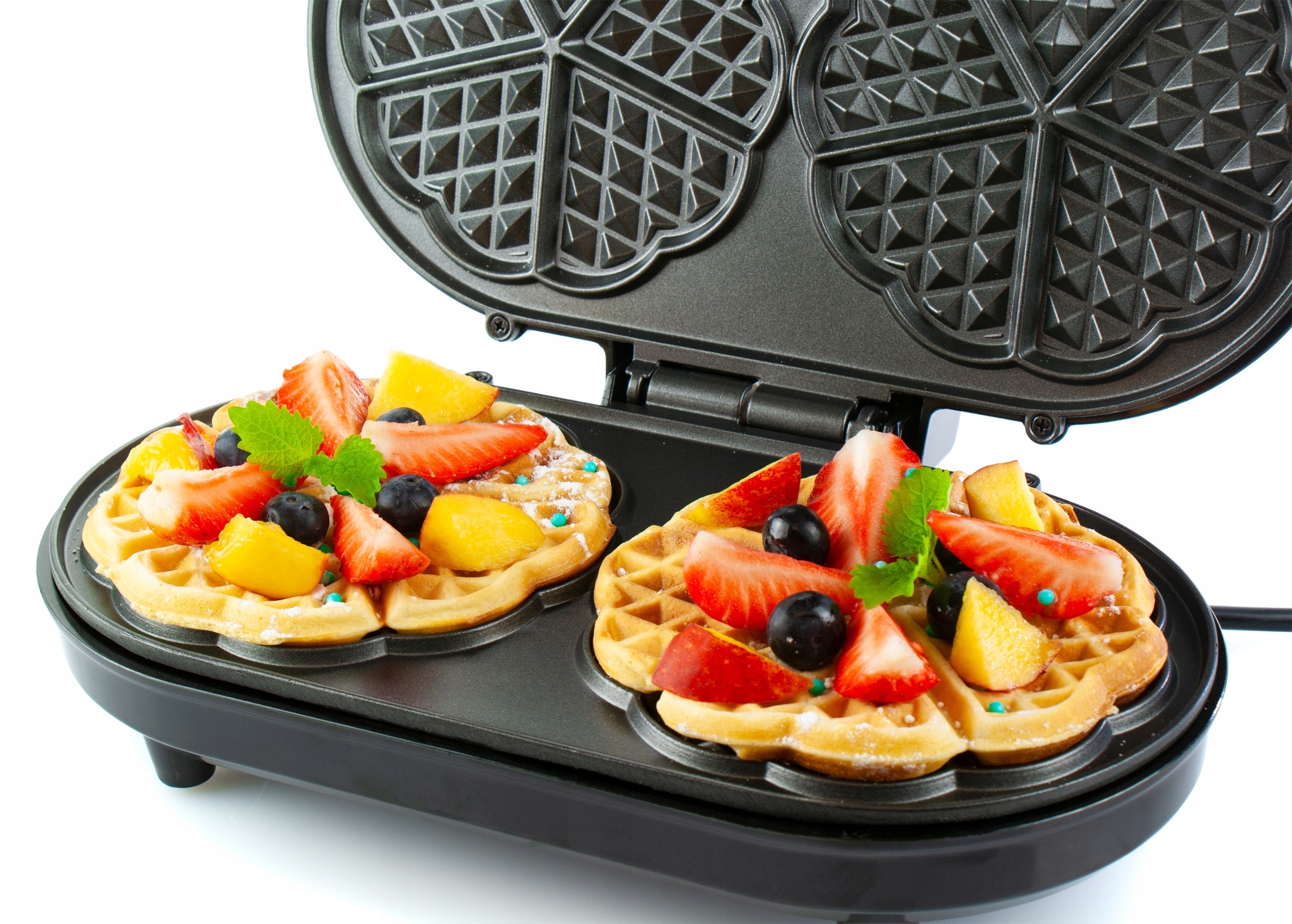 GOFROWNICA FIRST AUSTRIA 1000W DO GOFRÓW W KSZTAŁCIE SERC 10 SZTUK Model 2XBOS9-LFXHLDJ