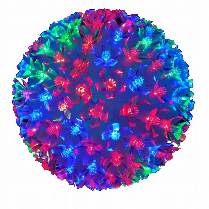 

lampki Choinkowe kula Led 50 multi dekoracja ozdob