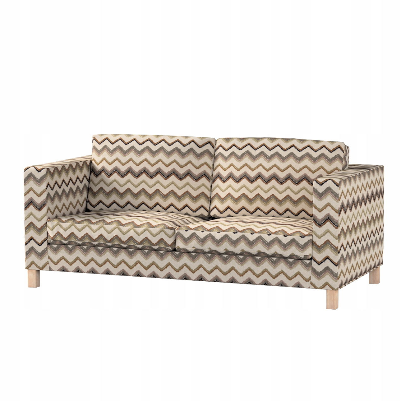 Potah na rozkládací pohovku Karlanda, krátký Ikea, zelený