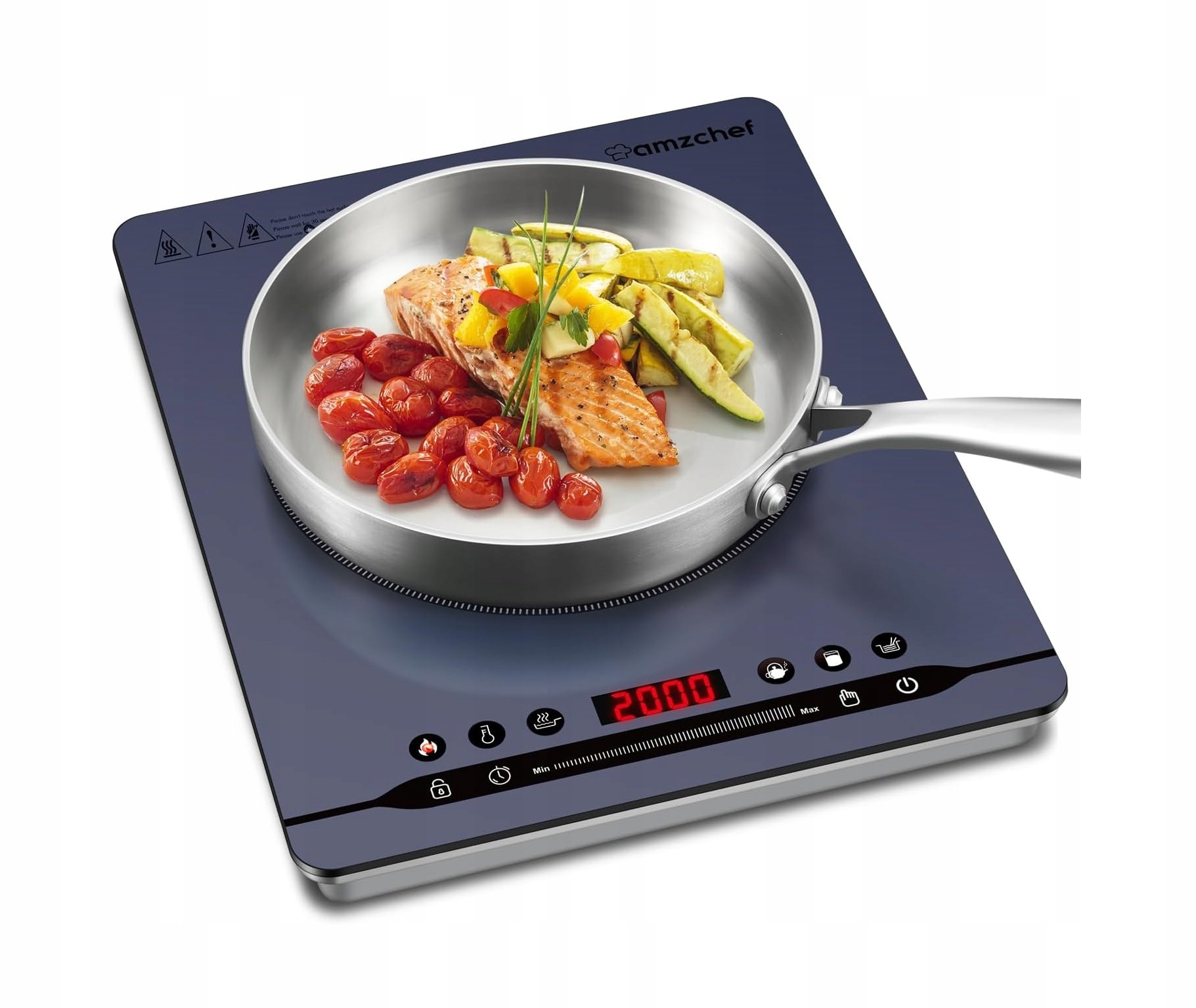 Przenośna płyta indukcyjna 2000 W Amzchef