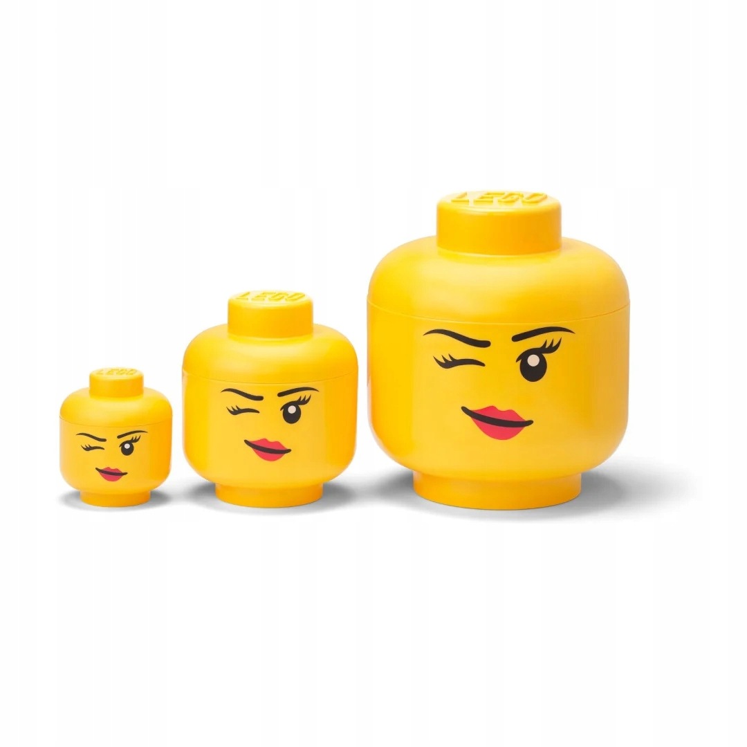 Lego 43340802 Sada 3 nádobek hlava dívky