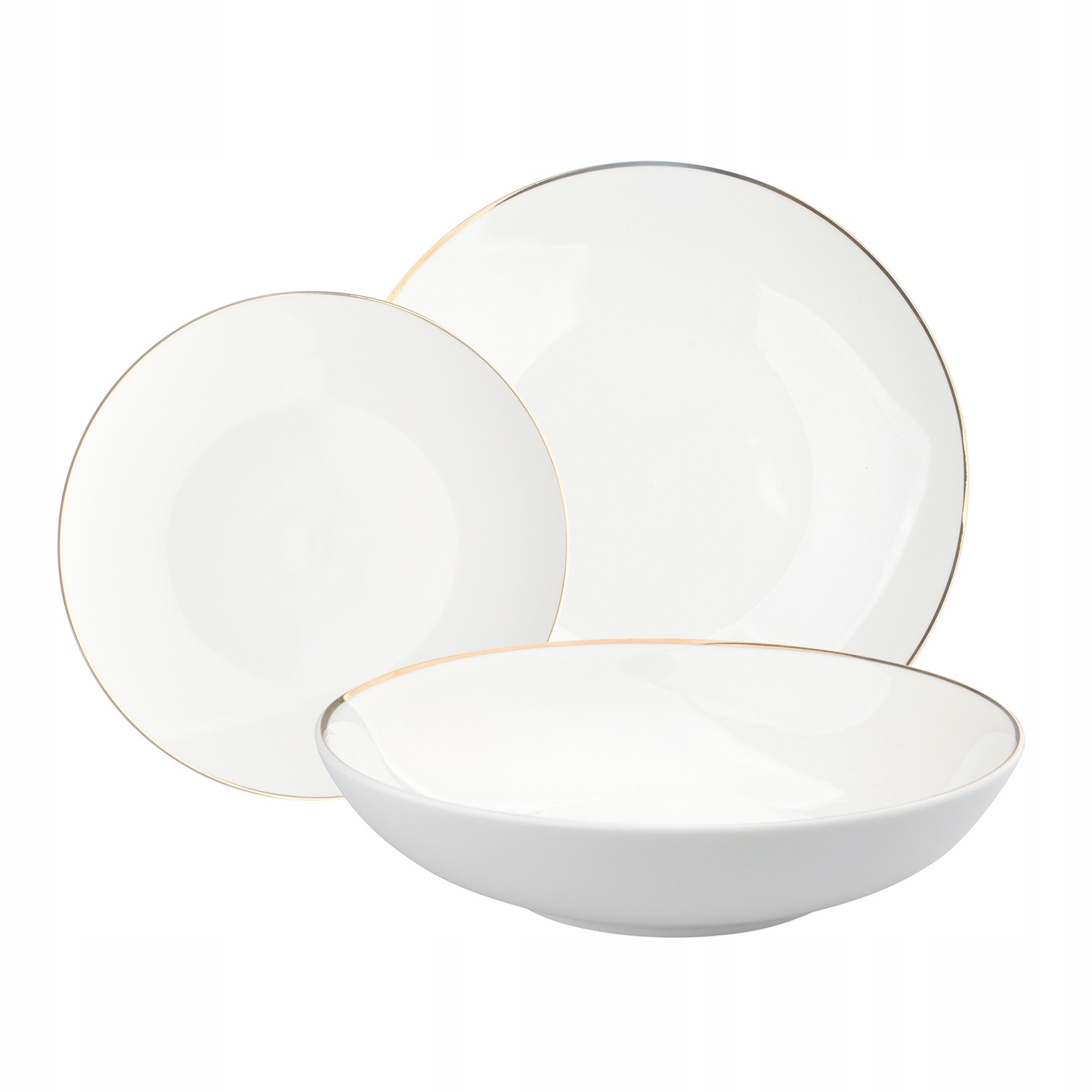 

Zestaw Obiadowy Na 6 Osób z porcelany 18el.