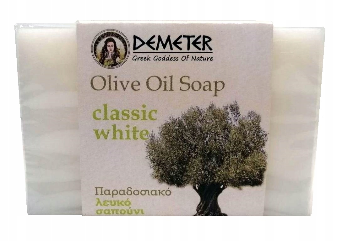 

Naturalne mydło greckie oliwa z oliwek 100g białe