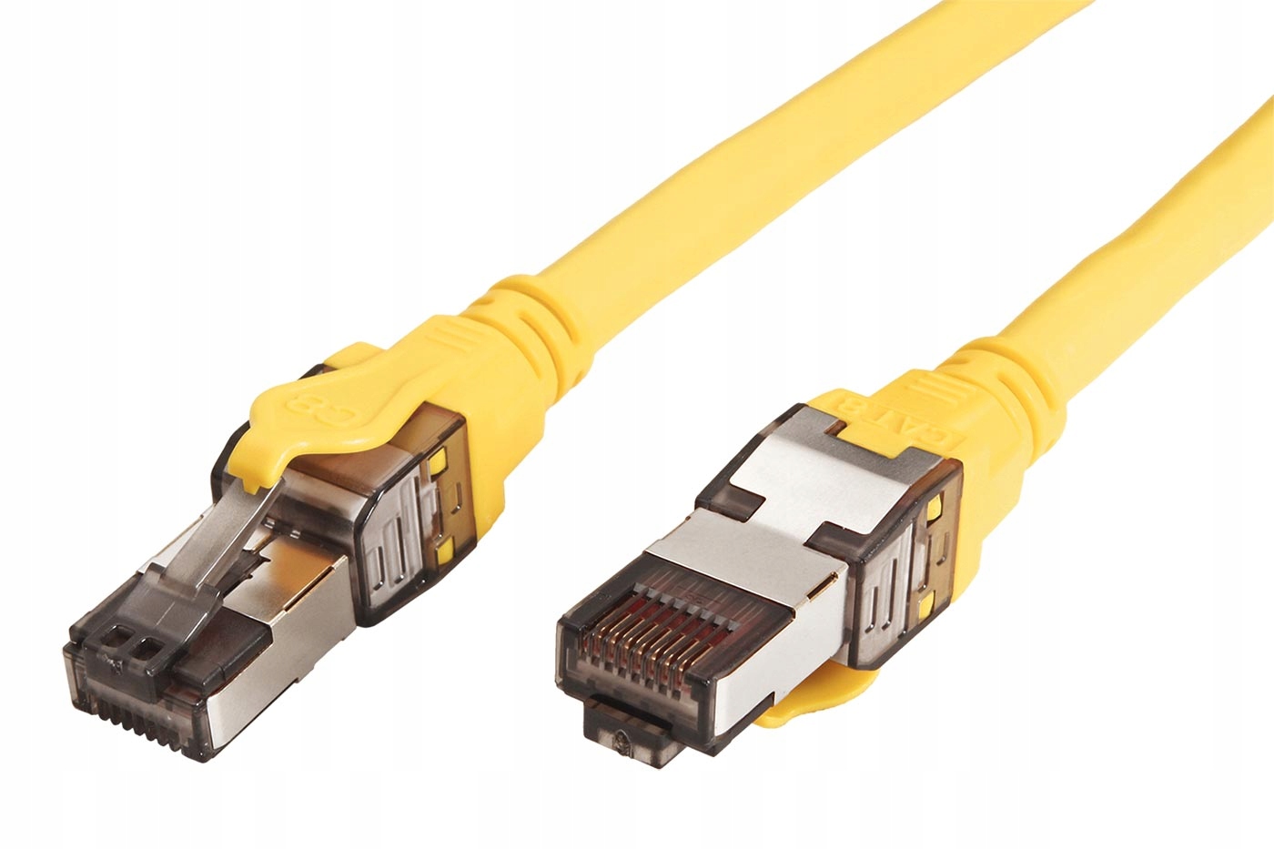Roline S/ftp patchkabel kat. 8.1, Lsoh, 2m, žlutý