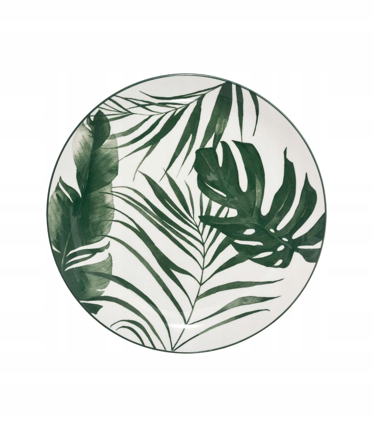 

Komplet Talerzy Deserowych Talerz Monstera Liście