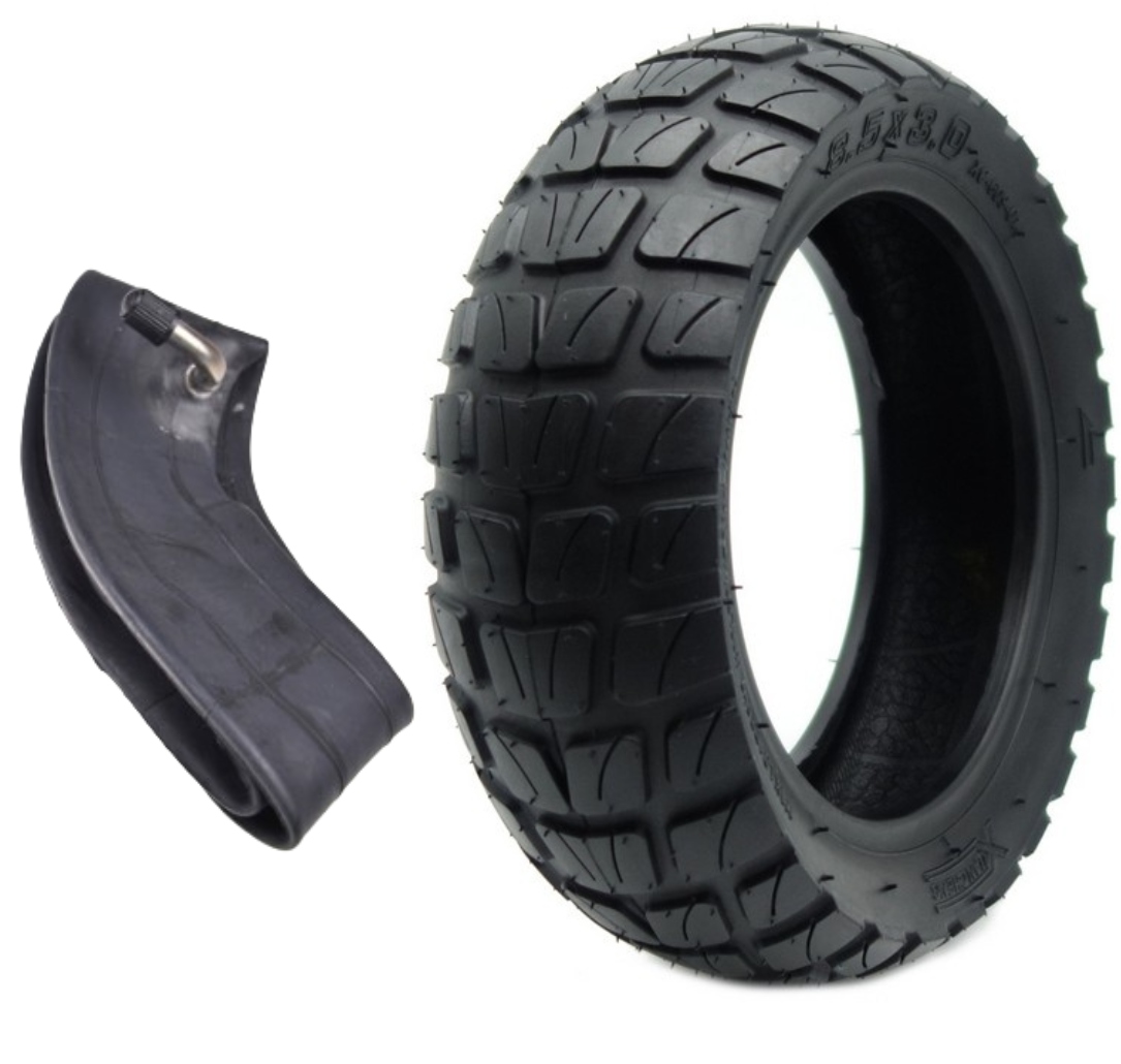 Zestaw Terenowa Opona 8.5x3" i Dętka 8.5x2" KuKirin G2 Pro Długi Zawór Tył