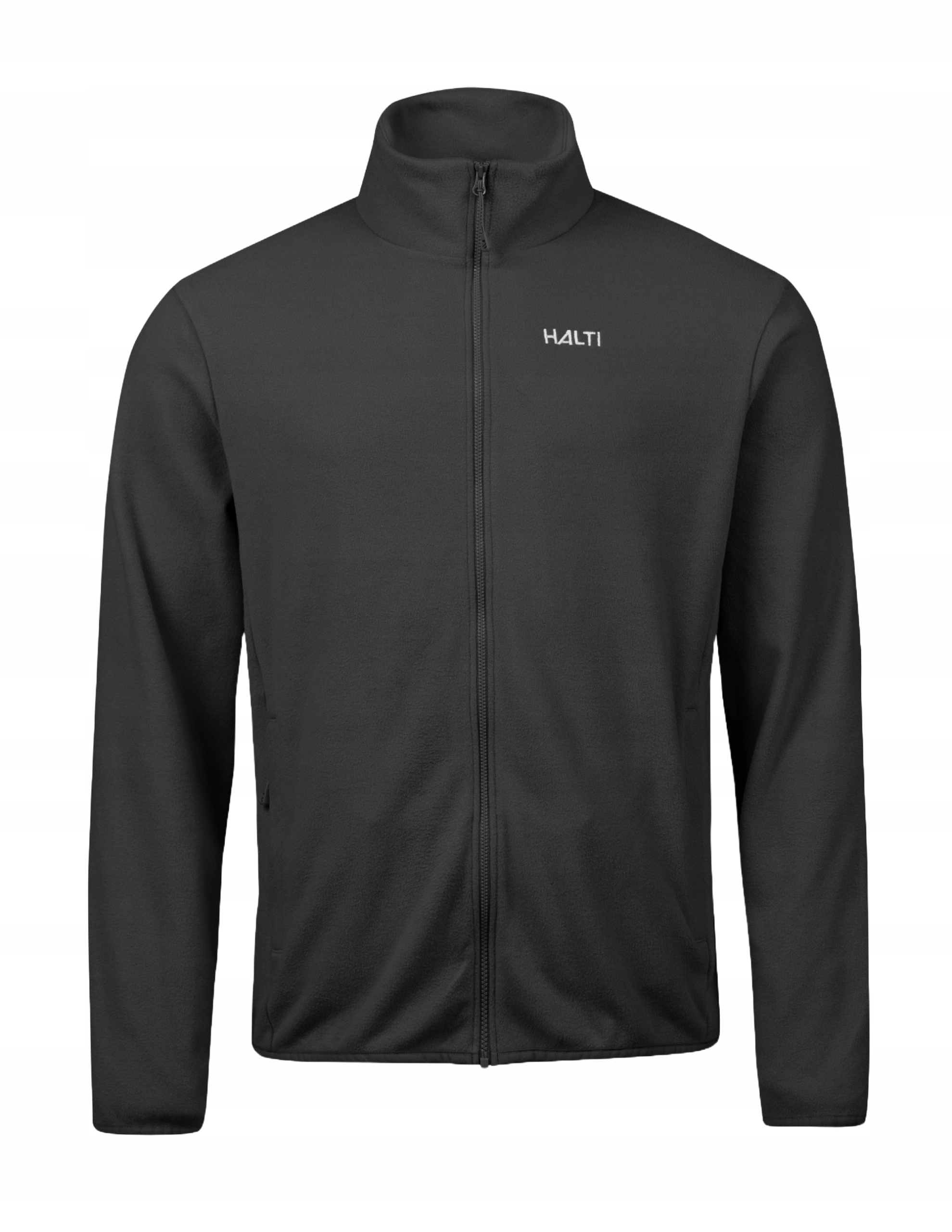 Bluza polarowa męska trekkingowa Halti Rockmoon ciepła oddychająca Czarny