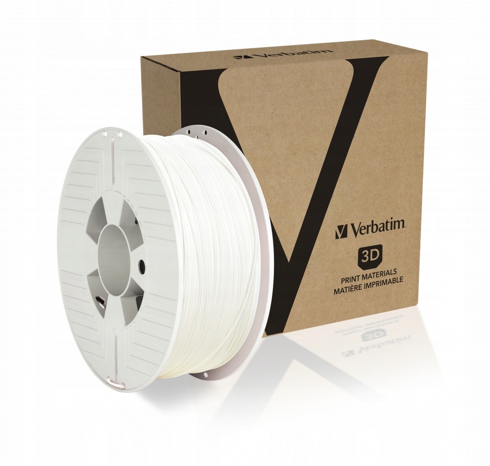 Filament Verbatim 3D Pla 1,75mm 1000g white biały