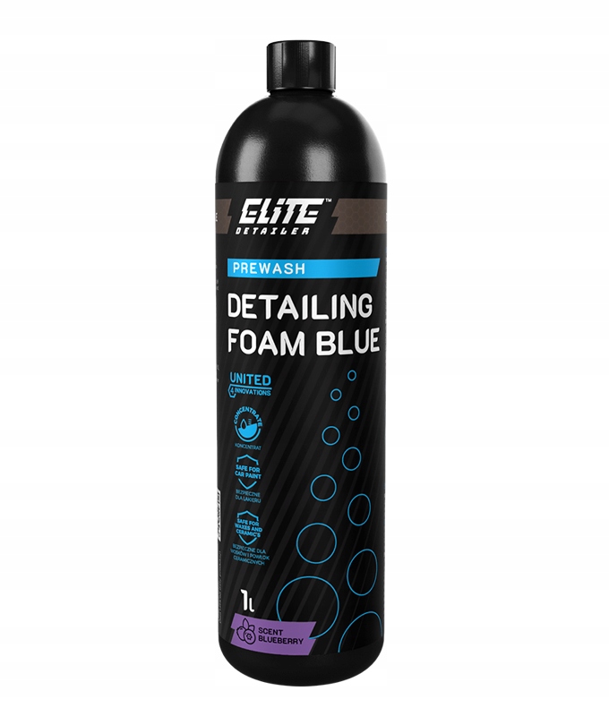 ELITE DETAILER _ DETAILING FOAM BLUE 1L _ NIEBIESKA AKTYWNA PIANA _ ED021