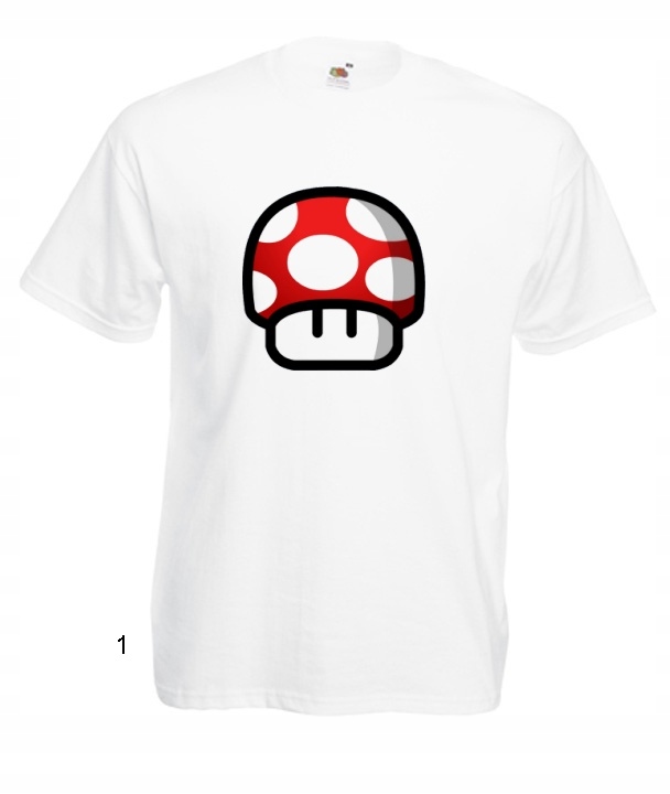 

Koszulki Wzory Super Mario Bros Nintendo Muchomor