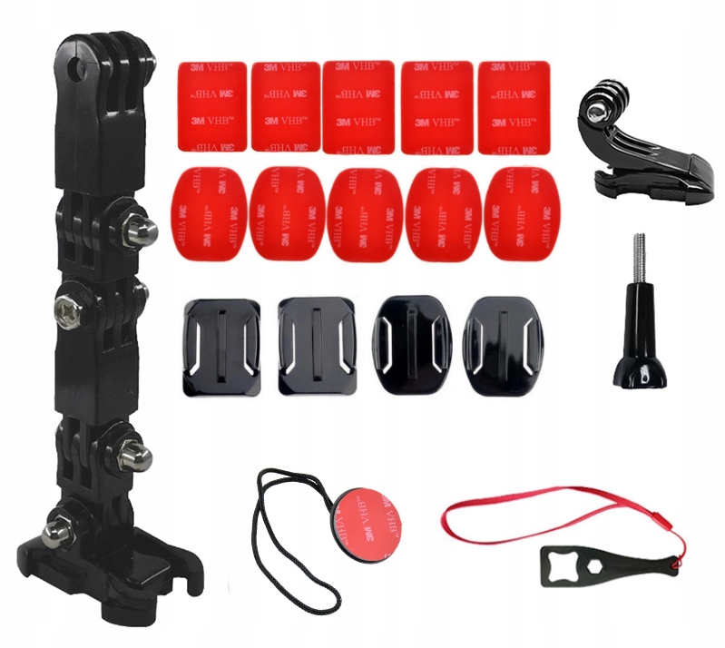 Uchwyt mocowanie boczne na kask do GoPro 7 8 9 10 EAN (GTIN) 5905549158784