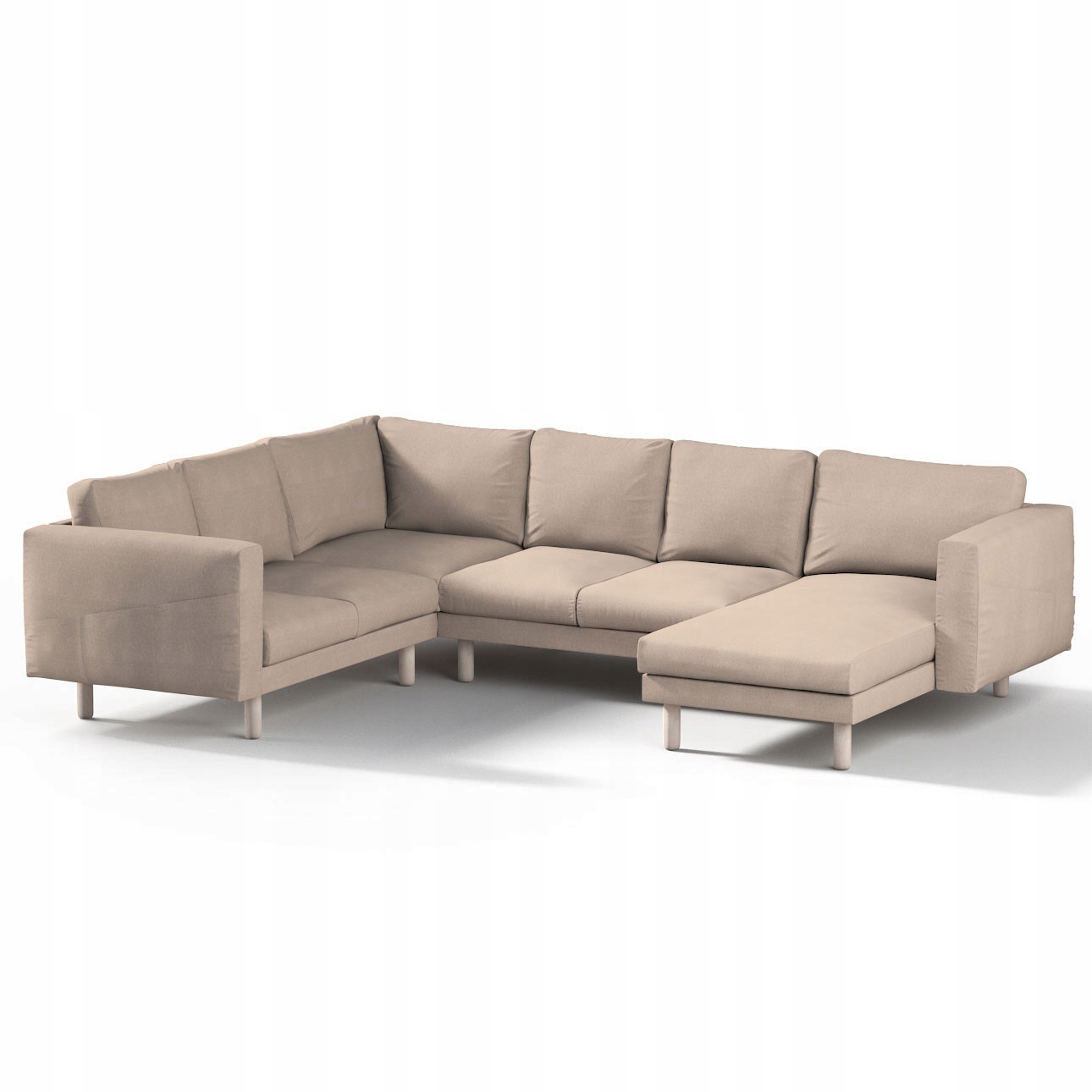 Dekoria potah na pohovku Norsborg pro 5 osob Ikea šedý