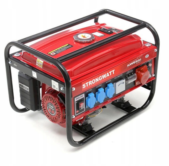 AGREGAT PRĄDOTWÓRCZY PRĄDU GENERATOR 2,5KW +OLEJ Rozruch ręczny