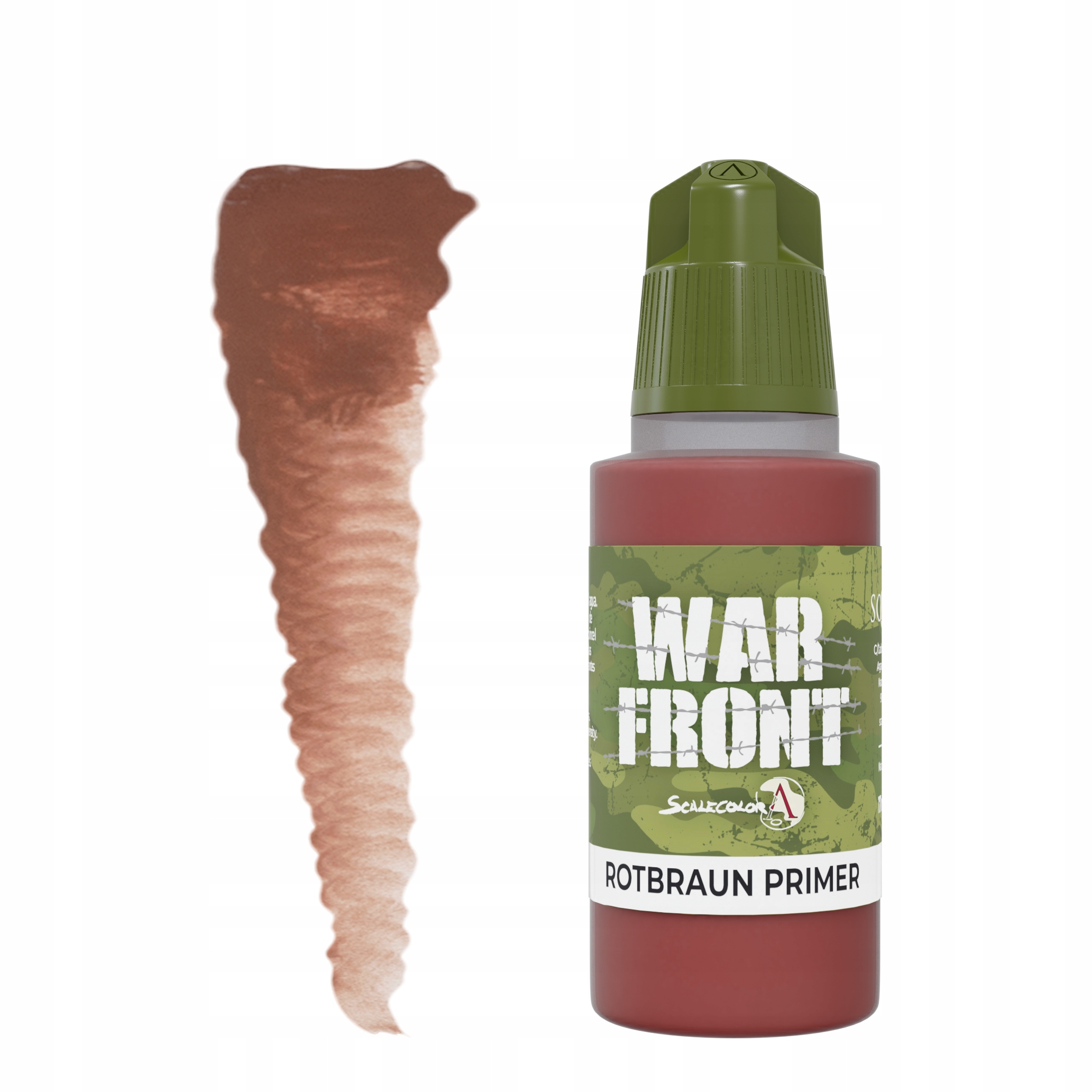 SCALE75 SW03 WARFRONT: ROTBRAUN PRIMER 17ml (Red Brown)