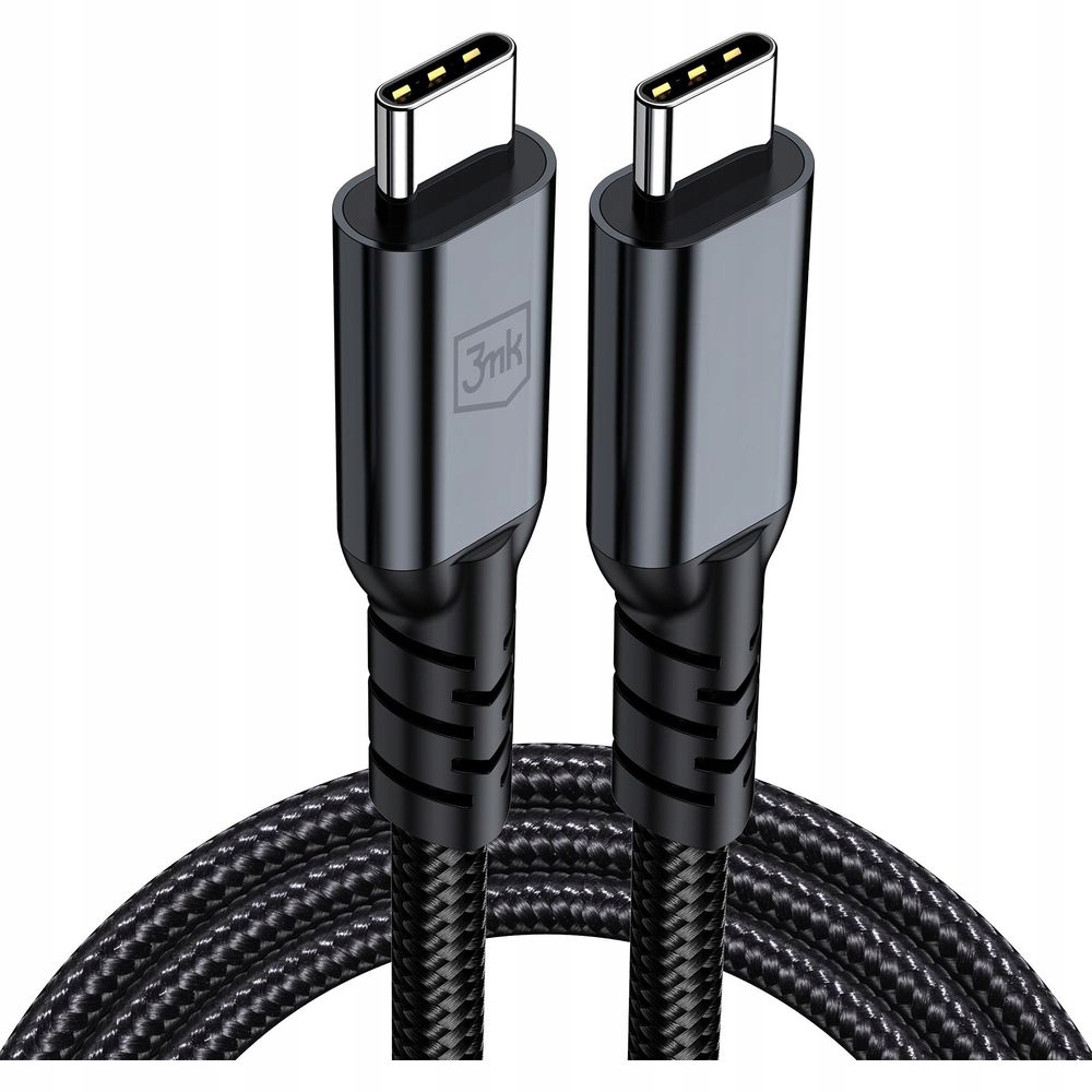 Kabel Usb-c na Usb-c Thunderbolt 4, 3mk, 240W Pd 8K/60Hz 40Gb/s rychlý, 2 m