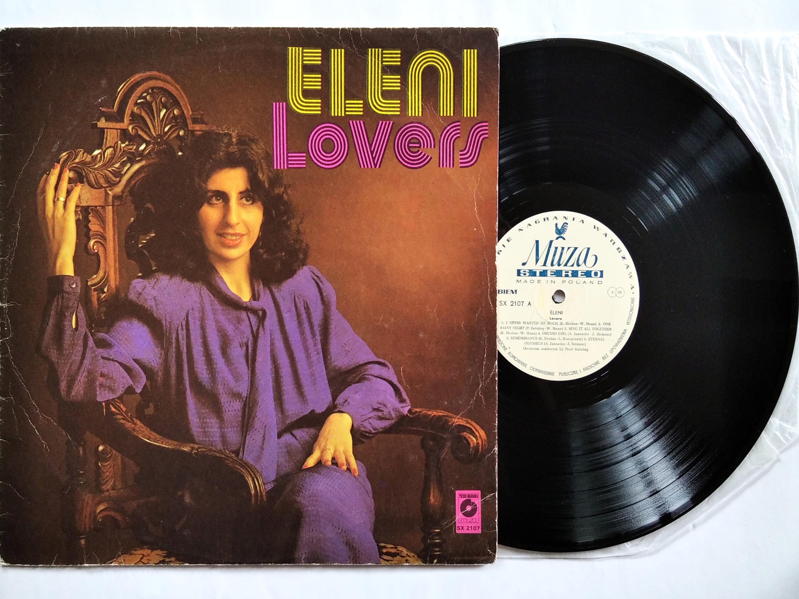 Lp: Eleni Lovers 1982 Ex