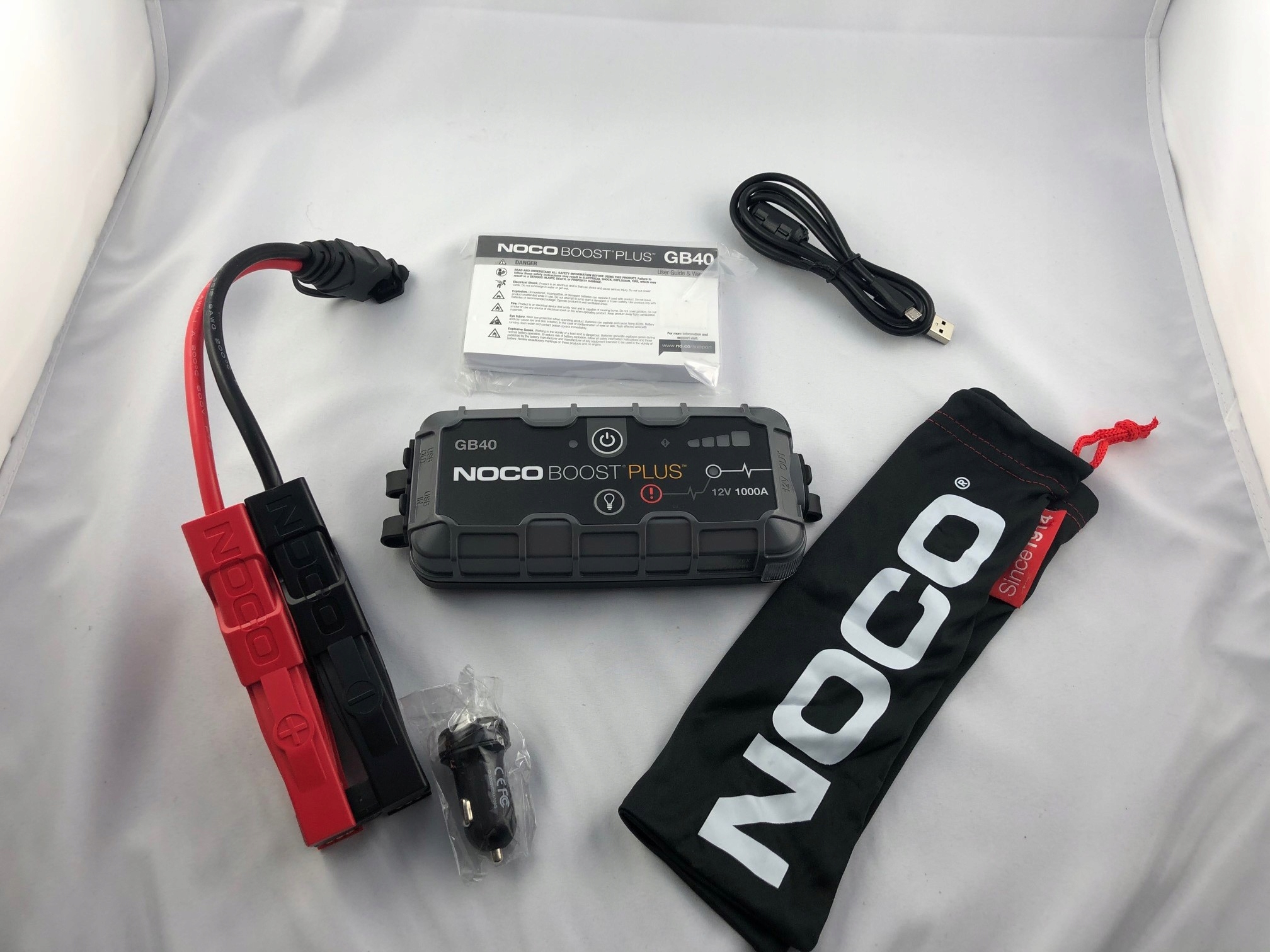 NOCO GB40 JUMP STARTER BOOSTER 12V 1000A GRATIS Mark Noco