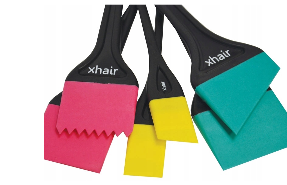 XHAIR Zestaw pędzli silikonowych fryzjerskich do farbowania 6szt EAN (GTIN) 5901891262766