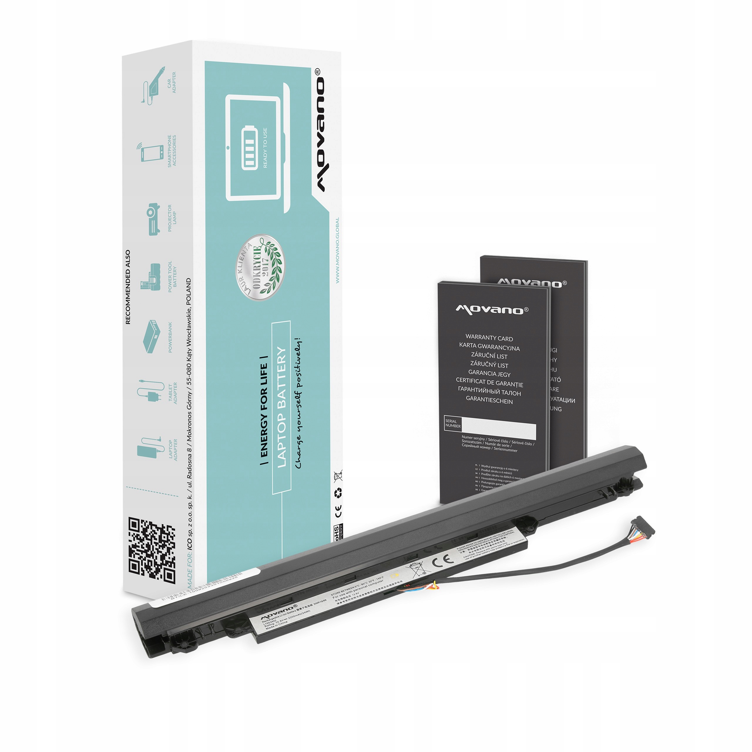 Baterie Movano pro Lenovo IdeaPad 110-15IBR