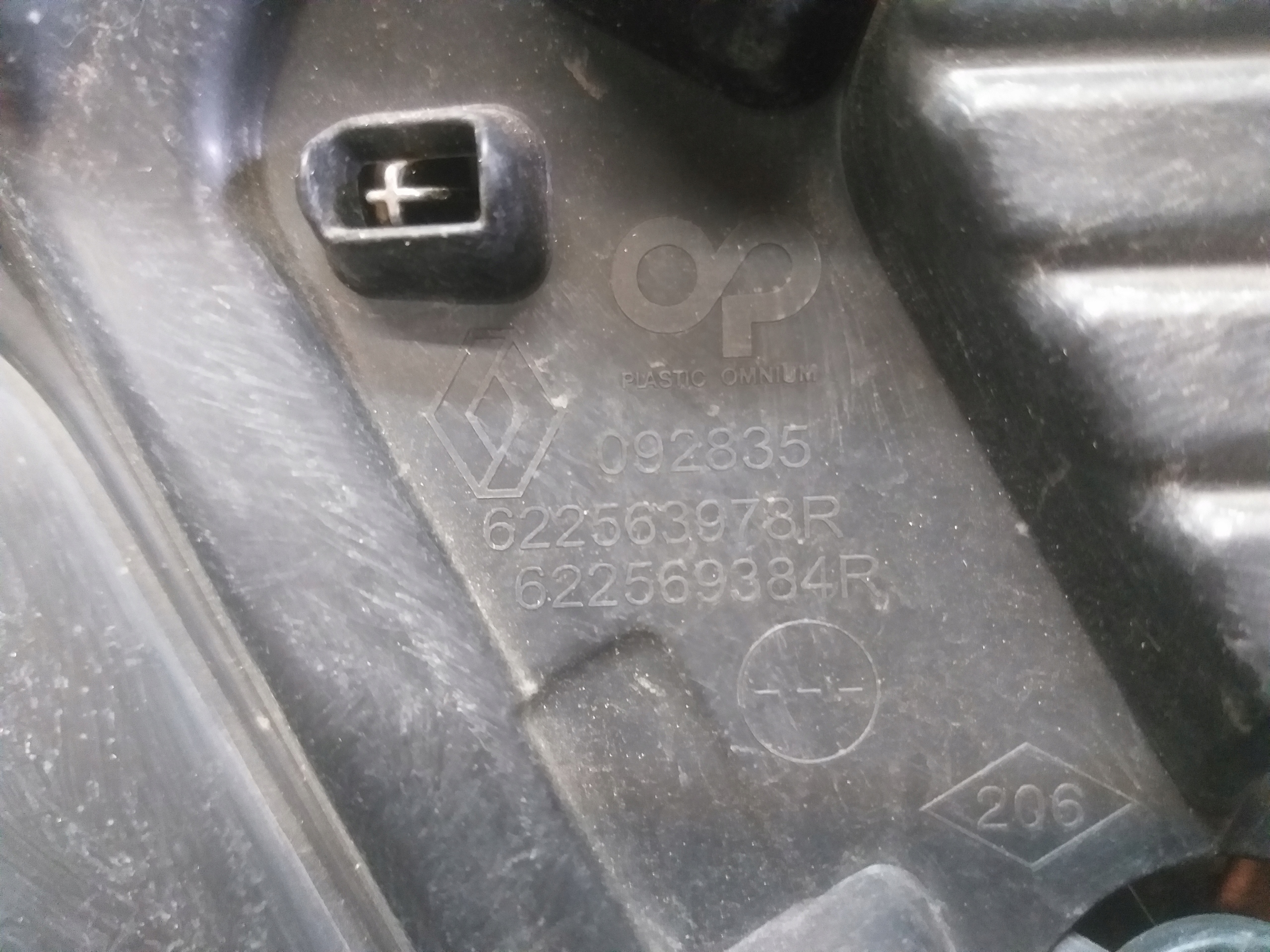 Renault ScĂ©nic I JA Kühlergrill FRONTGRILL Kühlergitter 622563973R - Thumbnail 4